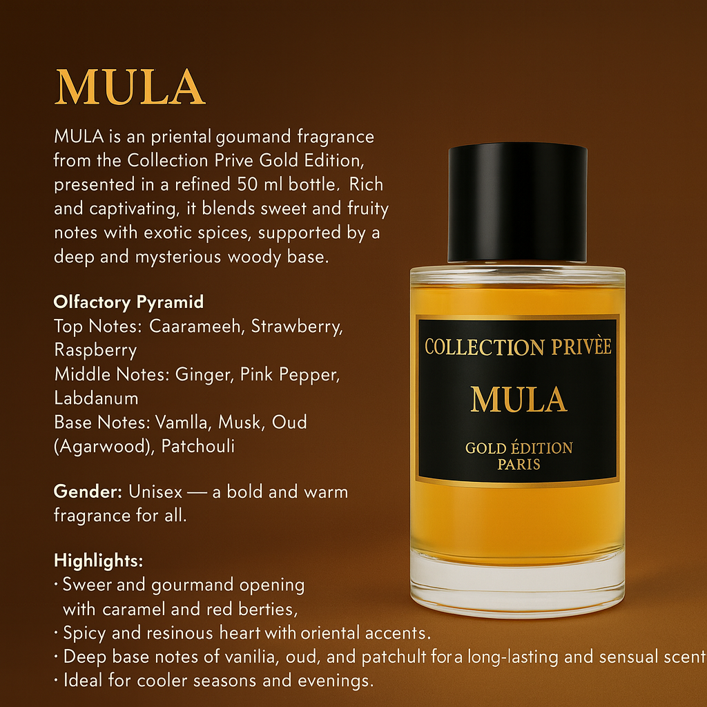 MULA 50ml Eau de parfum unisexe