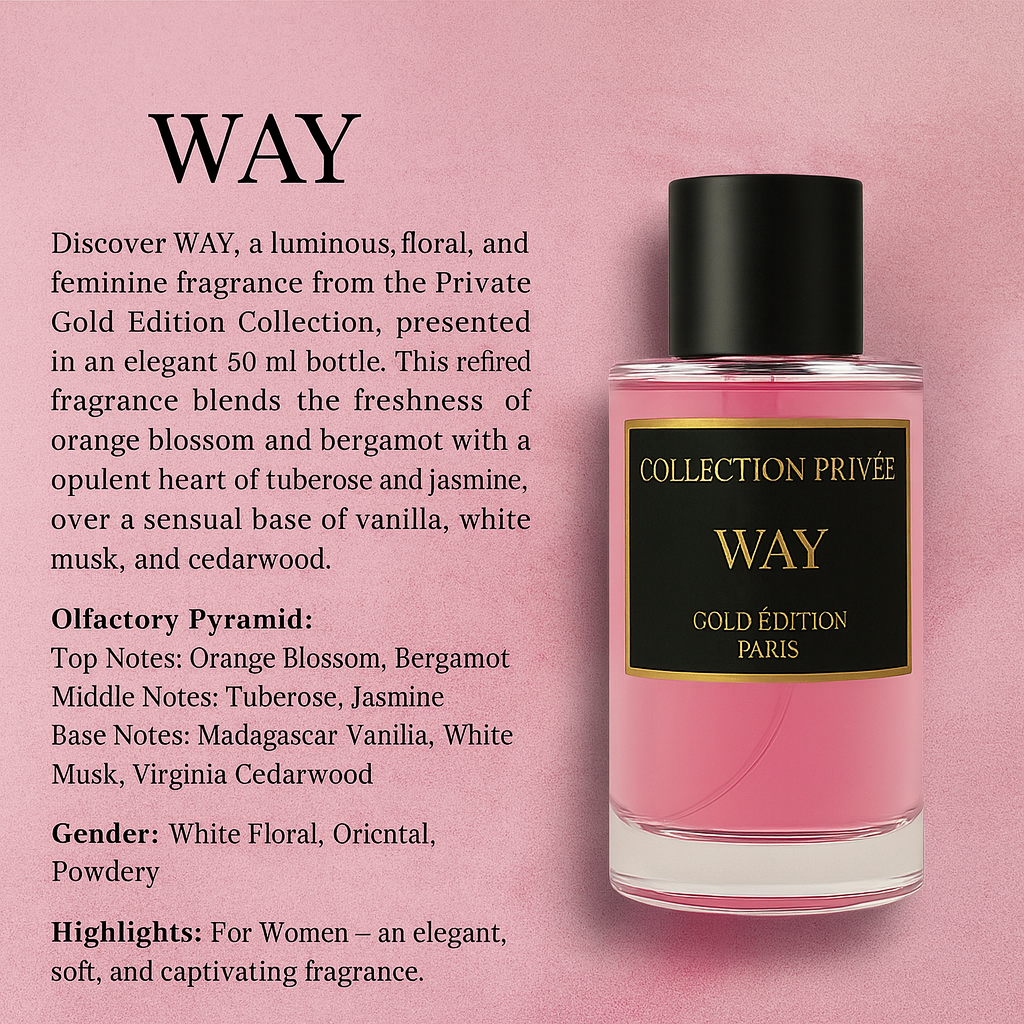WAY 50ml Eau De Parfum Pour Femme